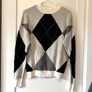 NWOT Argyle Sweater